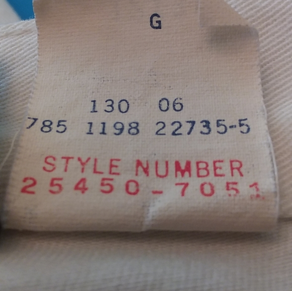 M228, Dockers, Jean's, white, 22/33, - Picture 6 of 8